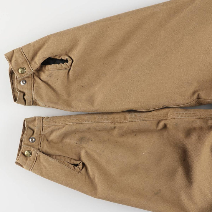 Dickies Detroit Jacket-Style Padded Duck Work Jacket, Men's Size XL unclear ocher yellow type Vintage Second Hand