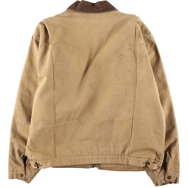 Dickies Detroit Jacket-style Padded Duck Work Jacket, Men's Size XL cotton Beige type Vintage Second Hand