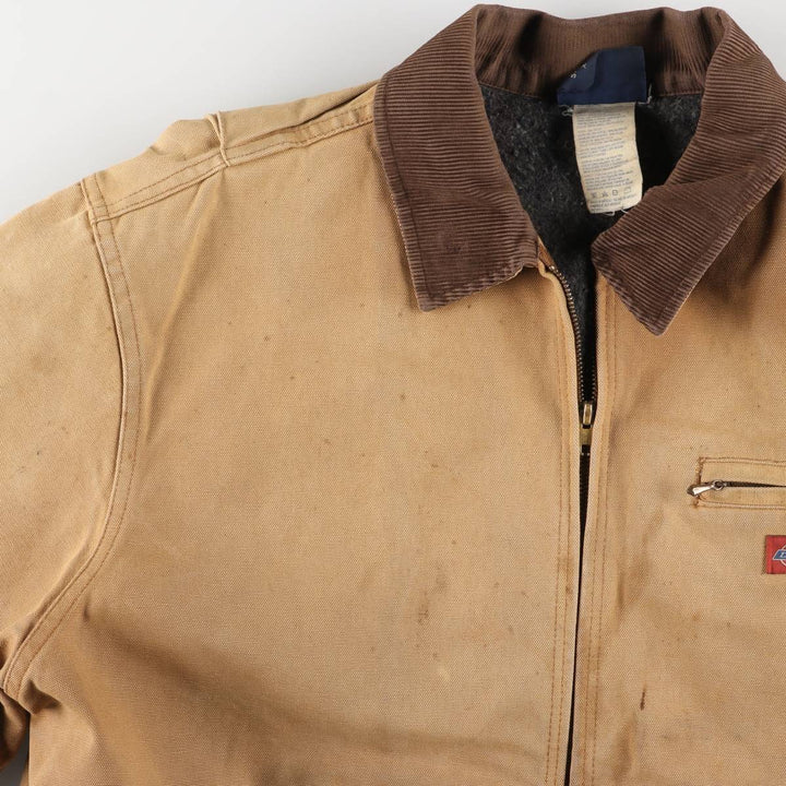 Dickies Detroit Jacket-style Padded Duck Work Jacket, Men's Size XL cotton Beige type Vintage Second Hand