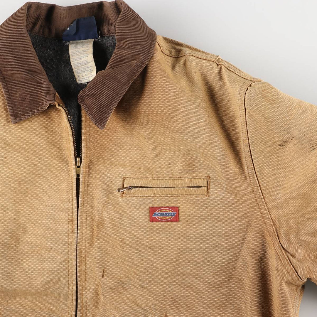 Dickies Detroit Jacket-style Padded Duck Work Jacket, Men's Size XL cotton Beige type Vintage Second Hand