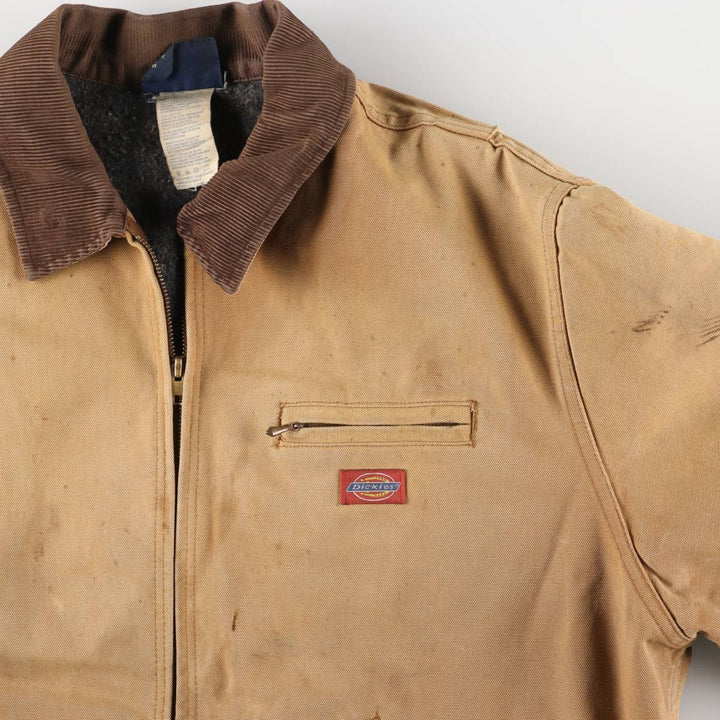 Dickies Detroit Jacket-style Padded Duck Work Jacket, Men's Size XL cotton Beige type Vintage Second Hand