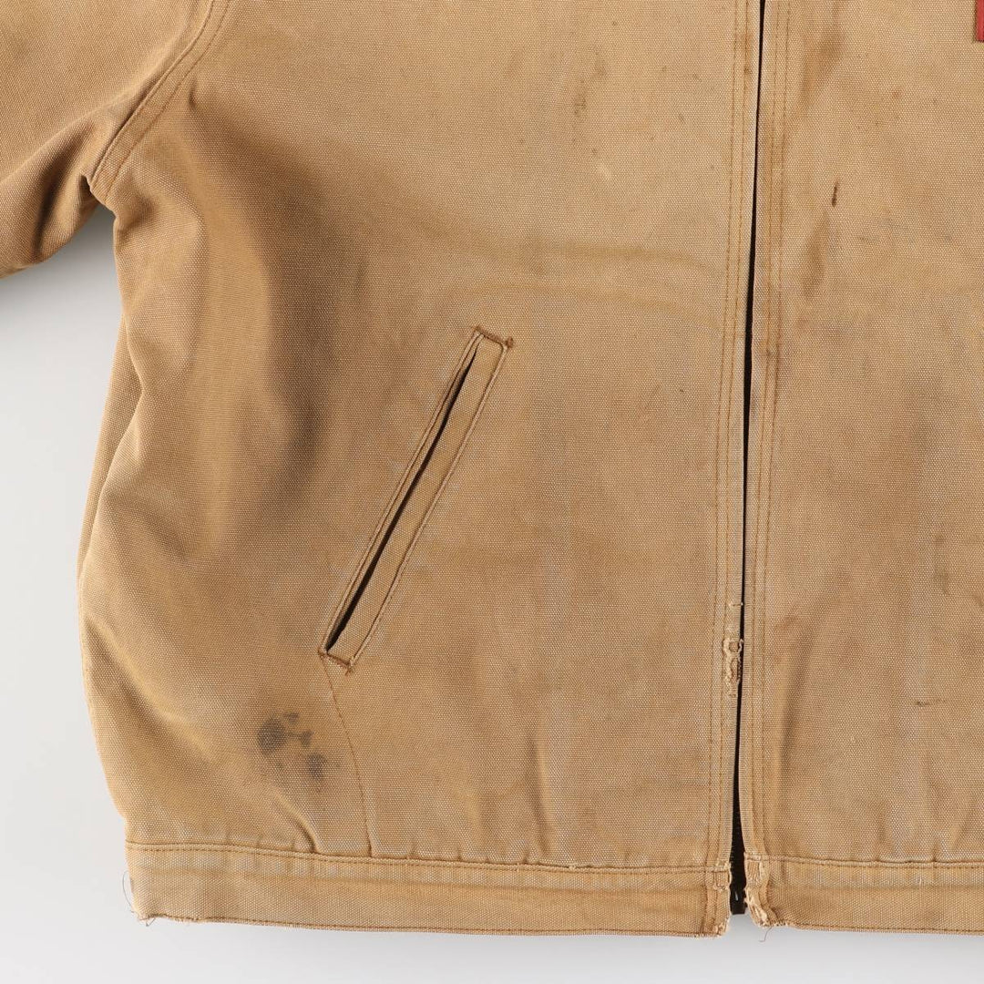 Dickies Detroit Jacket-style Padded Duck Work Jacket, Men's Size XL cotton Beige type Vintage Second Hand