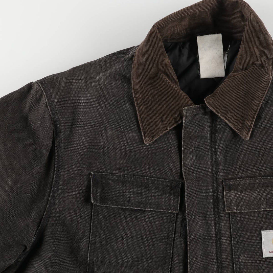 Carhartt Traditional Padded Duck Work Jacket, Men's Size XL unclear Khaki type Vintage Second Hand