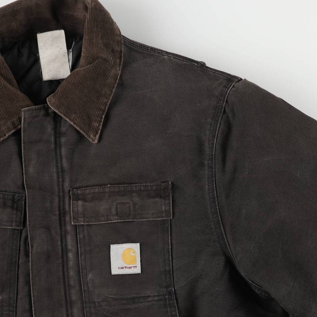 Carhartt Traditional Padded Duck Work Jacket, Men's Size XL unclear Khaki type Vintage Second Hand