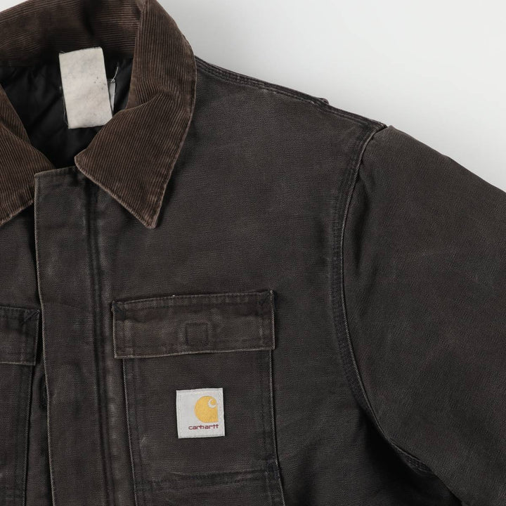 Carhartt Traditional Padded Duck Work Jacket, Men's Size XL unclear Khaki type Vintage Second Hand