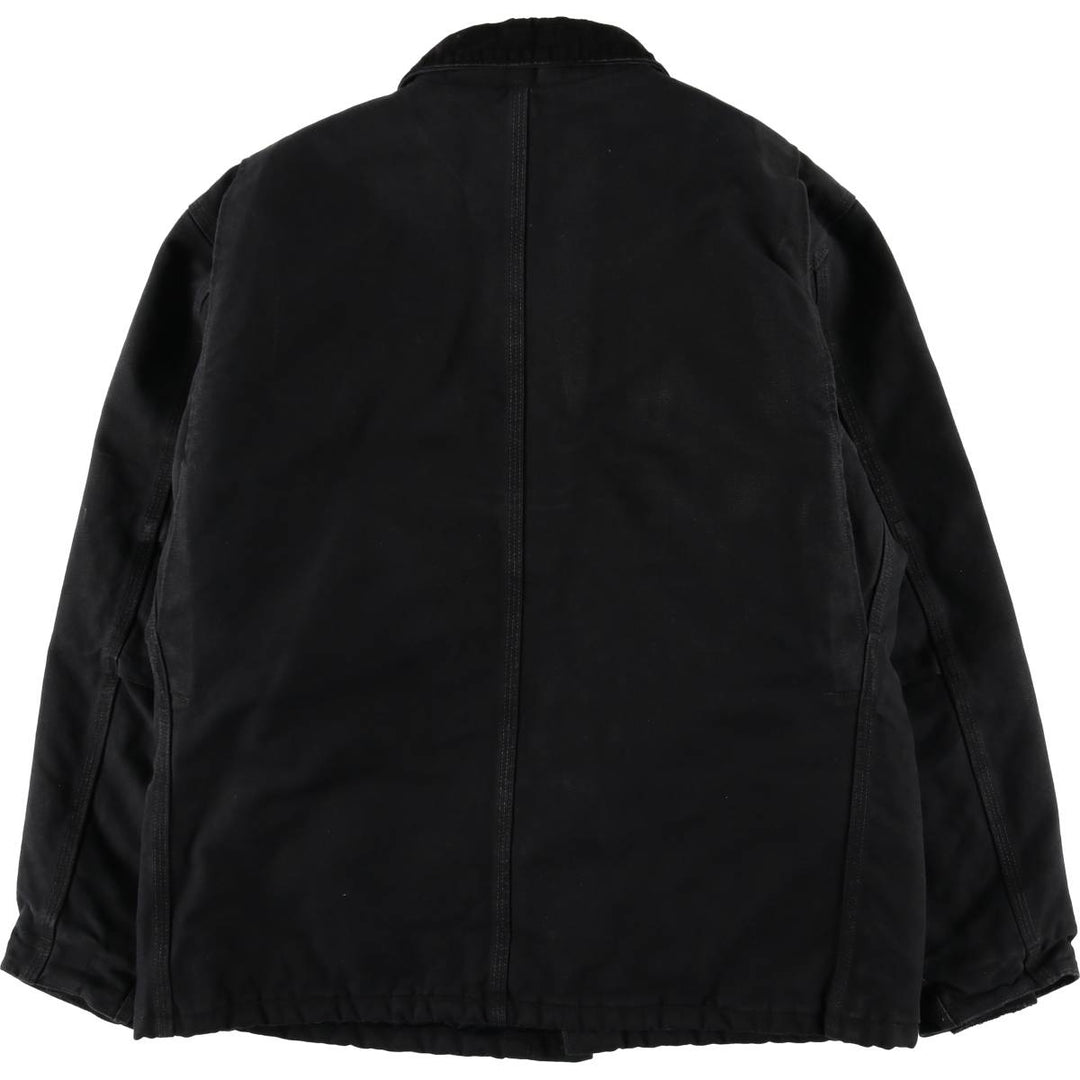 Carhartt Traditional Padded Duck Work Jacket, Men's Size L cotton black type Vintage Second Hand