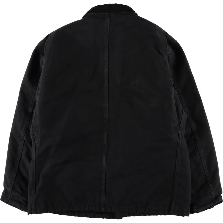 Carhartt Traditional Padded Duck Work Jacket, Men's Size L cotton black type Vintage Second Hand