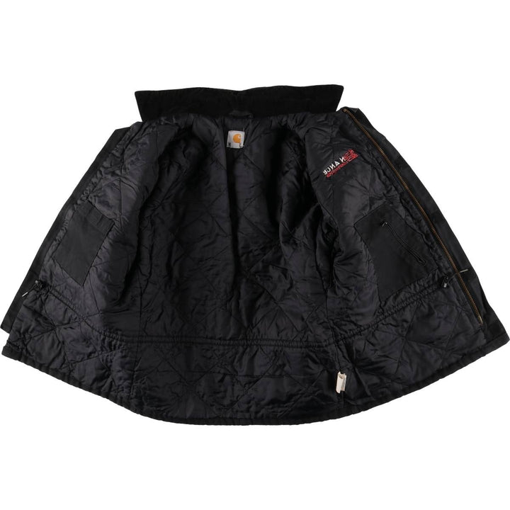 Carhartt Traditional Padded Duck Work Jacket, Men's Size L cotton black type Vintage Second Hand