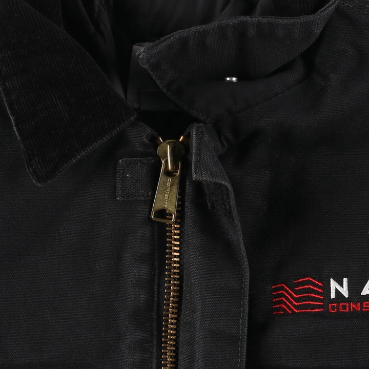 Carhartt Traditional Padded Duck Work Jacket, Men's Size L cotton black type Vintage Second Hand