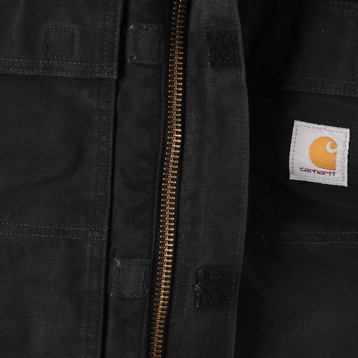 Carhartt Traditional Padded Duck Work Jacket, Men's Size L cotton black type Vintage Second Hand