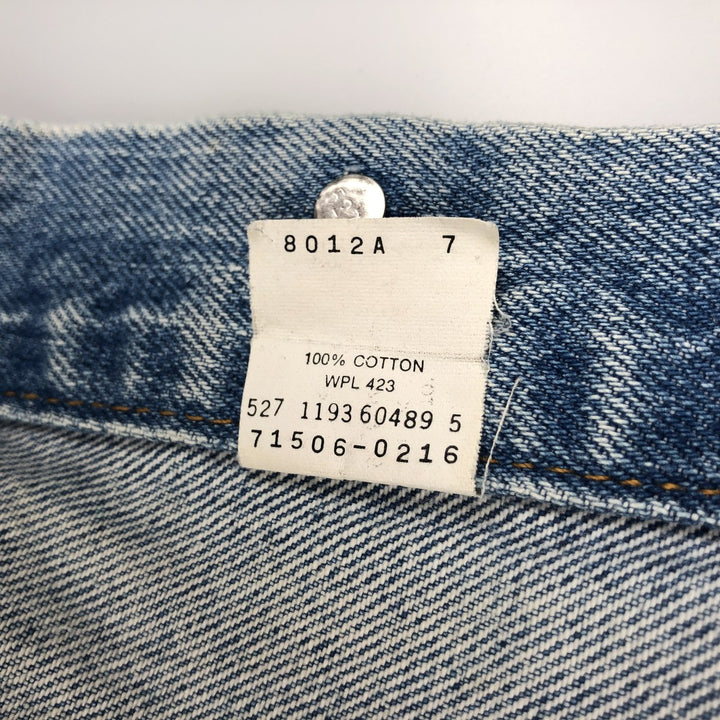 90'S Levi's 71506-0216 Denim Jacket, Made in USA, Men's Size XL, Vintage cotton blue type Vintage Second Hand