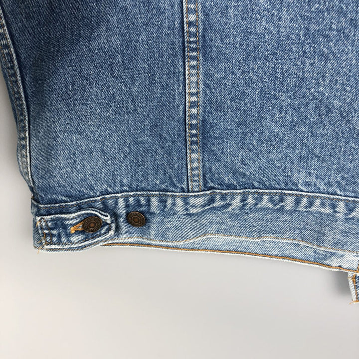 90'S Levi's 71506-0216 Denim Jacket, Made in USA, Men's Size XL, Vintage cotton blue type Vintage Second Hand