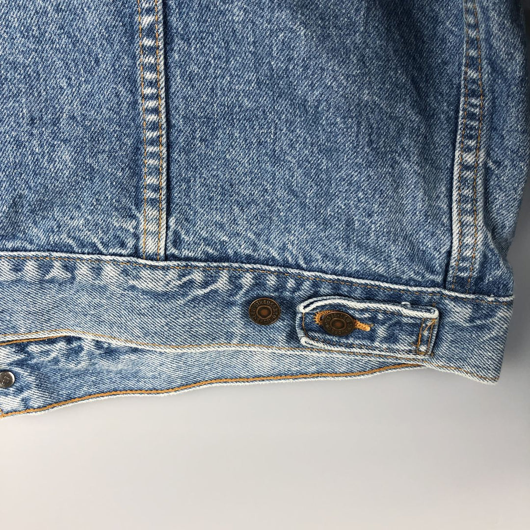 90'S Levi's 71506-0216 Denim Jacket, Made in USA, Men's Size XL, Vintage cotton blue type Vintage Second Hand