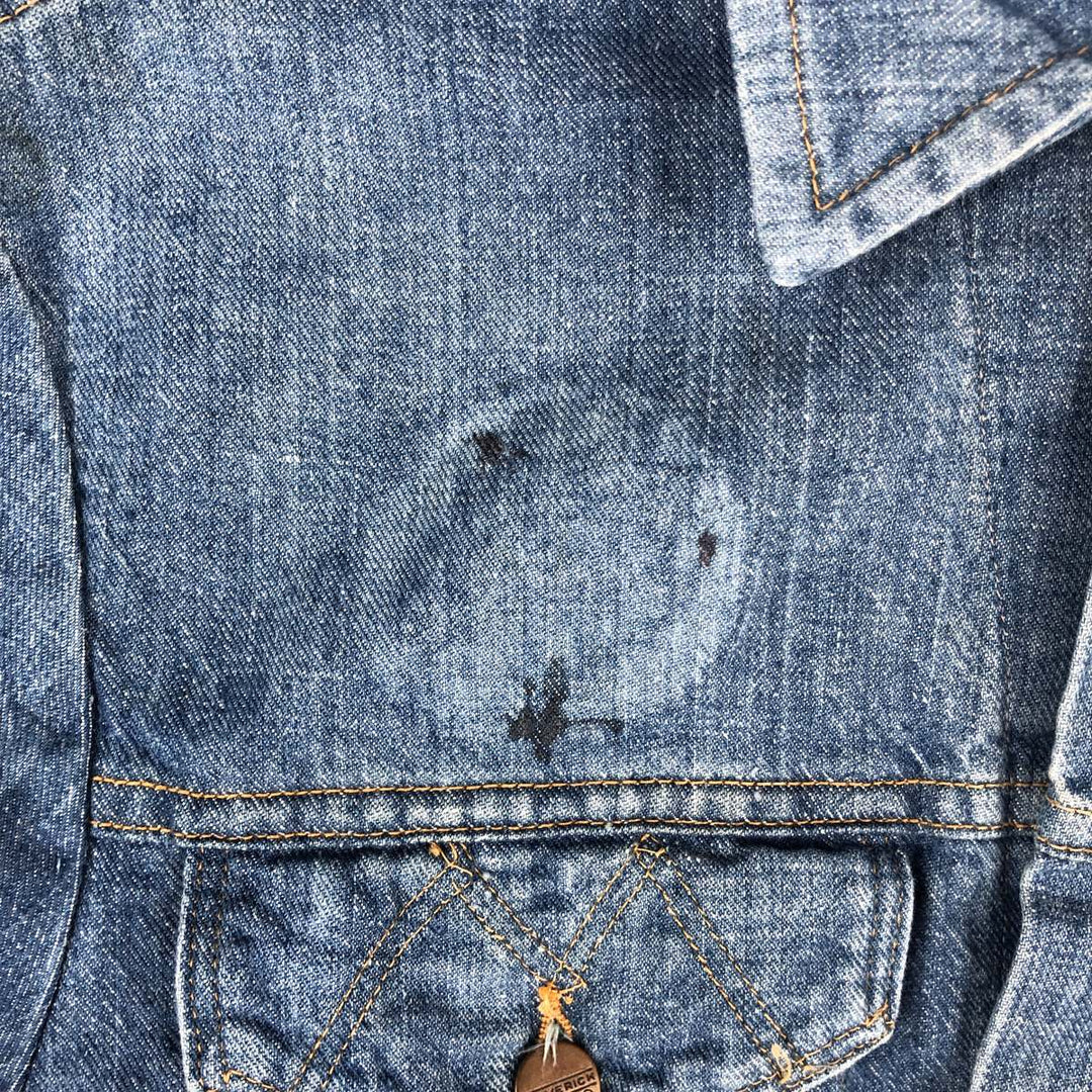 Vintage 1970'S Maverick Blue Bell denim jacket, made in the USA, size M. unclear blue type Vintage Second Hand