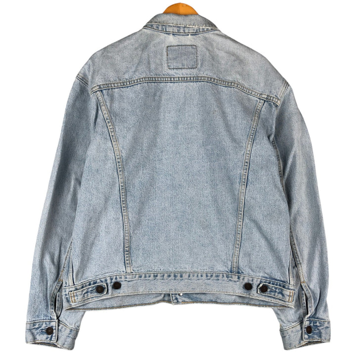 90'S Levi's 70503-0211 Denim Jacket, Men's Size XL, Vintage cotton blue type Vintage Second Hand