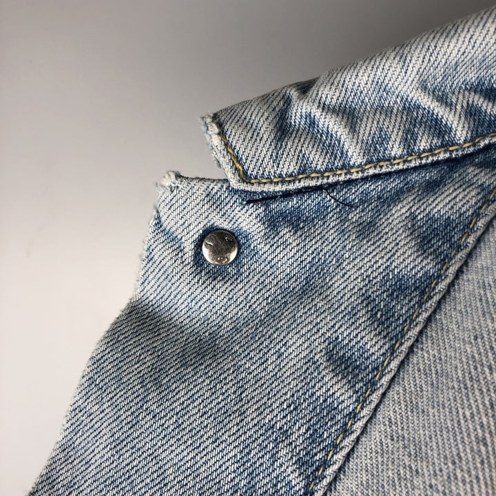 90'S Levi's 70503-0211 Denim Jacket, Men's Size XL, Vintage cotton blue type Vintage Second Hand