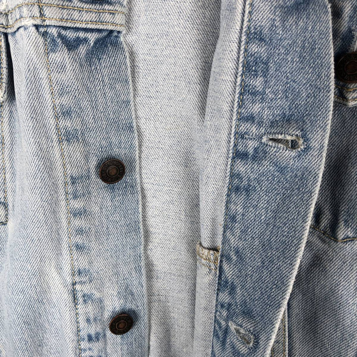 90'S Levi's 70503-0211 Denim Jacket, Men's Size XL, Vintage cotton blue type Vintage Second Hand