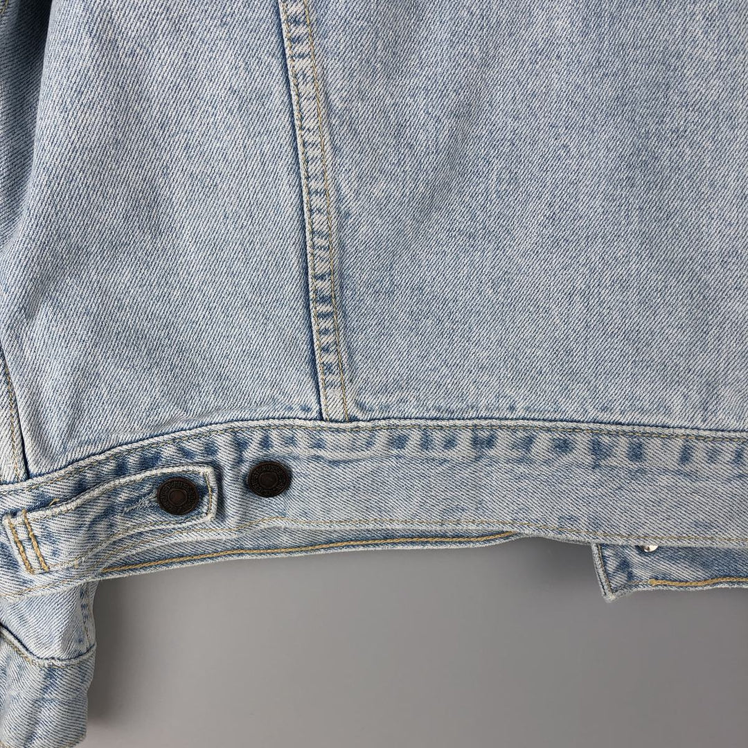 90'S Levi's 70503-0211 Denim Jacket, Men's Size XL, Vintage cotton blue type Vintage Second Hand