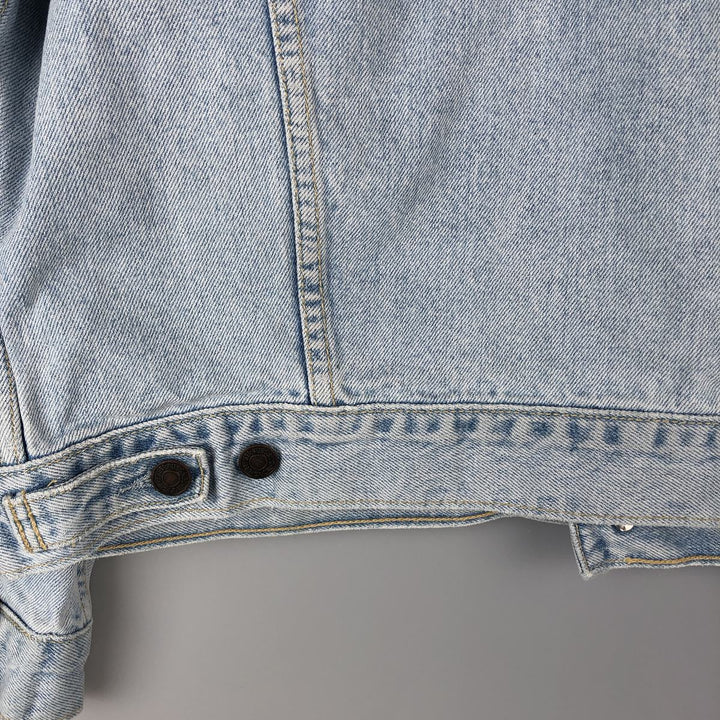 90'S Levi's 70503-0211 Denim Jacket, Men's Size XL, Vintage cotton blue type Vintage Second Hand