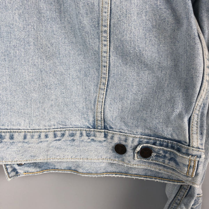 90'S Levi's 70503-0211 Denim Jacket, Men's Size XL, Vintage cotton blue type Vintage Second Hand