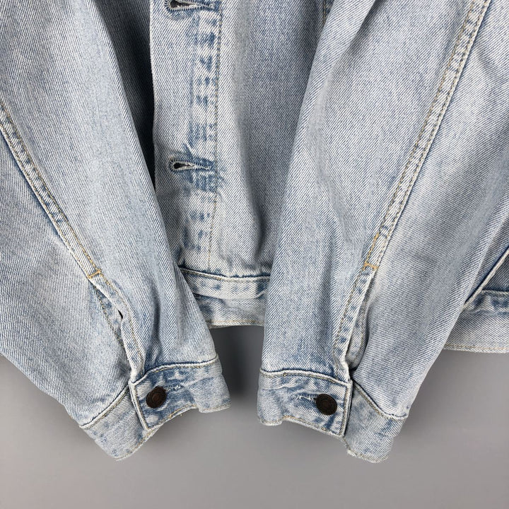 90'S Levi's 70503-0211 Denim Jacket, Men's Size XL, Vintage cotton blue type Vintage Second Hand