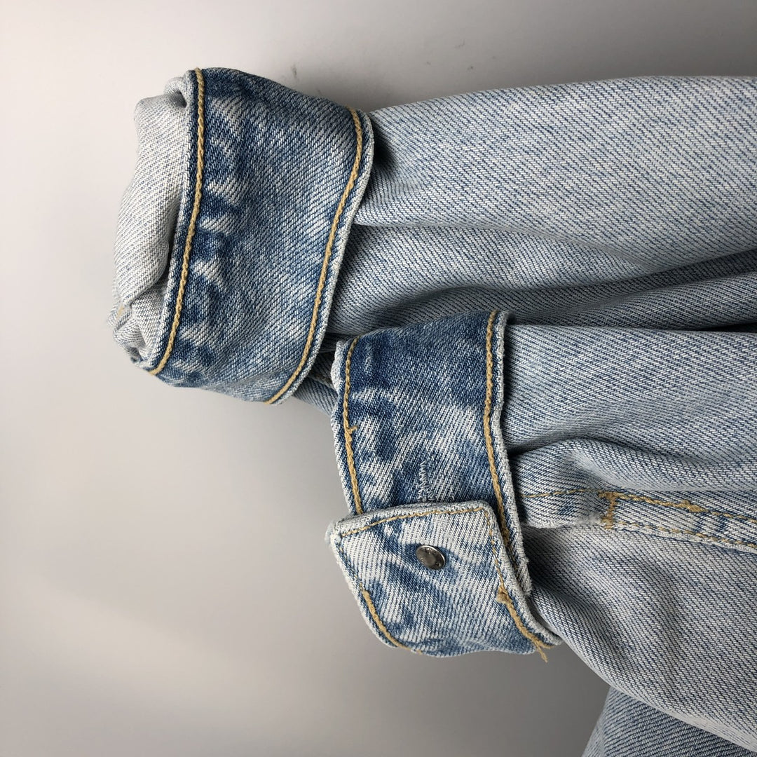 90'S Levi's 70503-0211 Denim Jacket, Men's Size XL, Vintage cotton blue type Vintage Second Hand