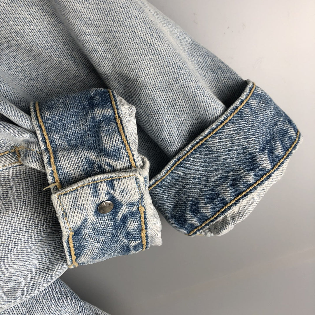 90'S Levi's 70503-0211 Denim Jacket, Men's Size XL, Vintage cotton blue type Vintage Second Hand