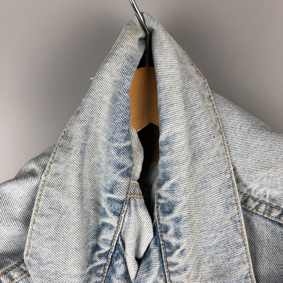 90'S Levi's 70503-0211 Denim Jacket, Men's Size XL, Vintage cotton blue type Vintage Second Hand
