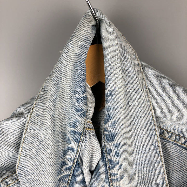 90'S Levi's 70503-0211 Denim Jacket, Men's Size XL, Vintage cotton blue type Vintage Second Hand