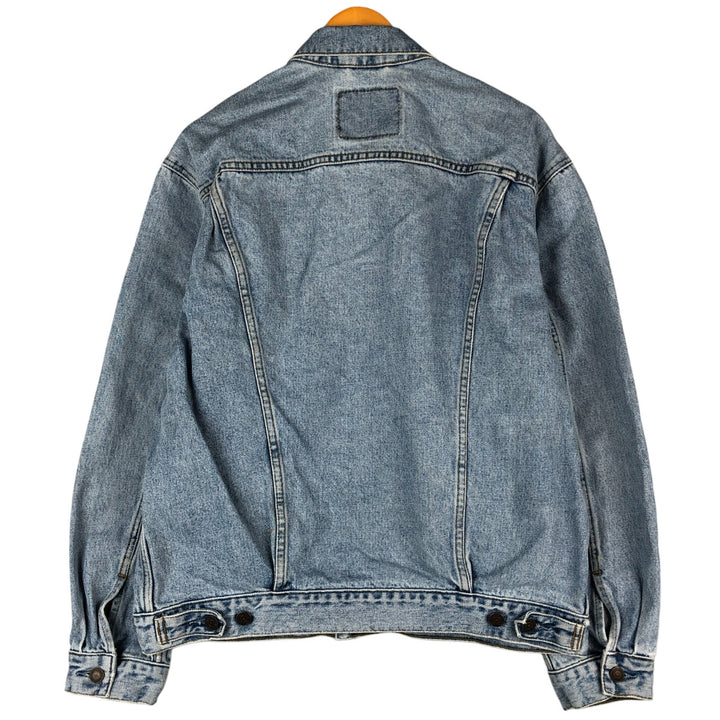 90'S Levi's 71670-0283 Denim Jacket, Men's Size L, Vintage cotton blue type Vintage Second Hand
