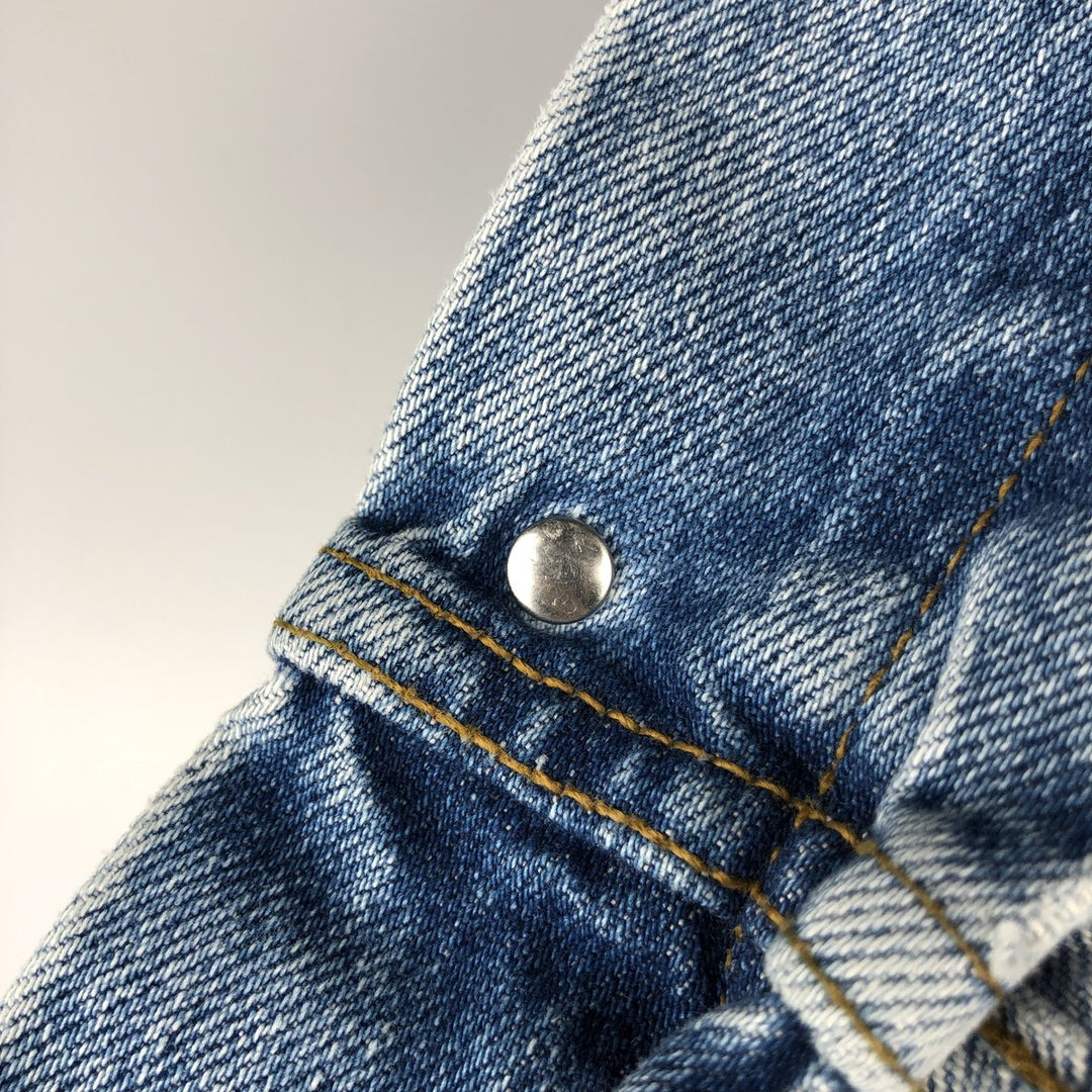 90'S Levi's 71670-0283 Denim Jacket, Men's Size L, Vintage cotton blue type Vintage Second Hand