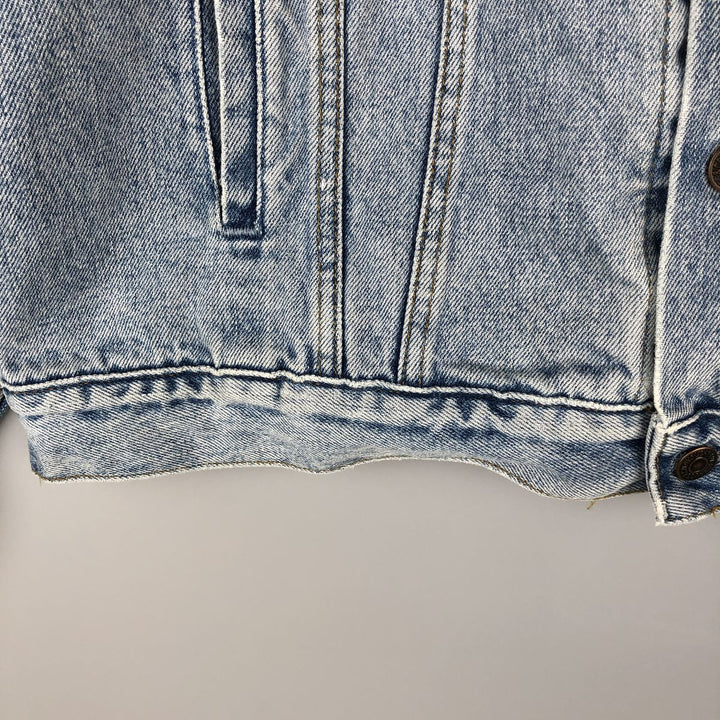 90'S Levi's 71670-0283 Denim Jacket, Men's Size L, Vintage cotton blue type Vintage Second Hand