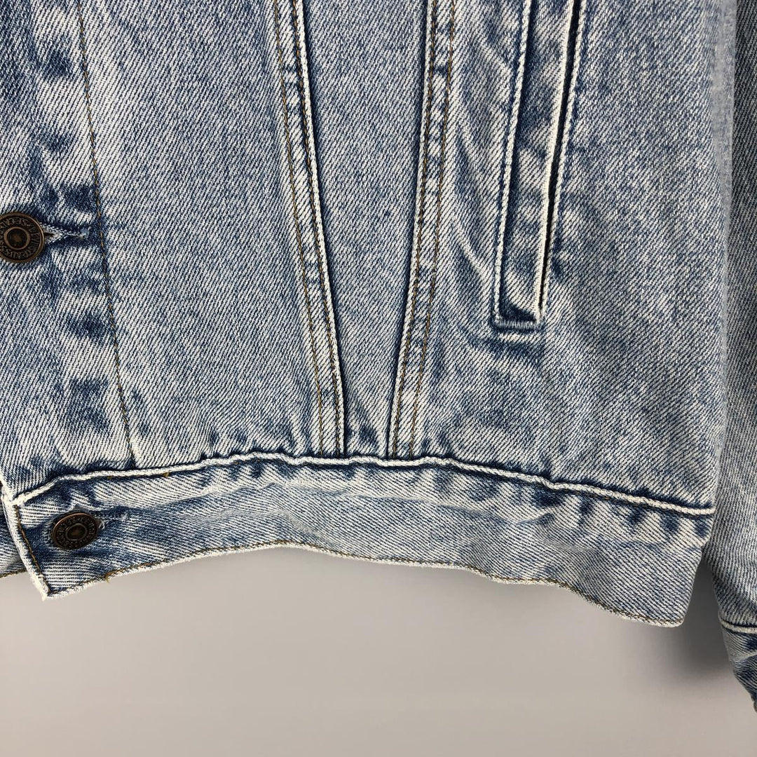 90'S Levi's 71670-0283 Denim Jacket, Men's Size L, Vintage cotton blue type Vintage Second Hand