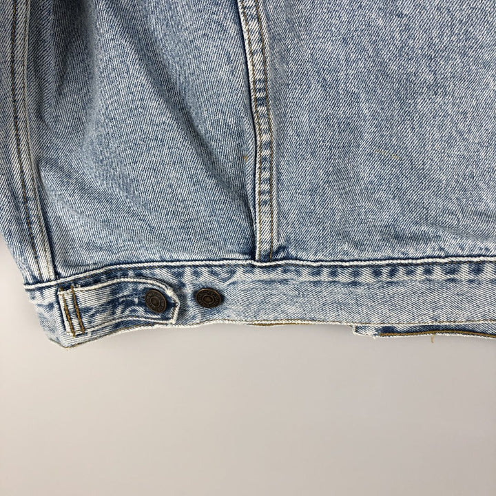90'S Levi's 71670-0283 Denim Jacket, Men's Size L, Vintage cotton blue type Vintage Second Hand