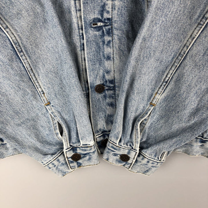 90'S Levi's 71670-0283 Denim Jacket, Men's Size L, Vintage cotton blue type Vintage Second Hand