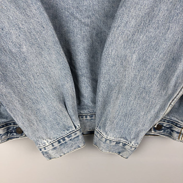90'S Levi's 71670-0283 Denim Jacket, Men's Size L, Vintage cotton blue type Vintage Second Hand
