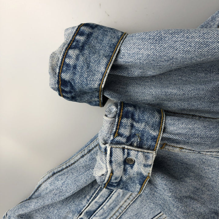 90'S Levi's 71670-0283 Denim Jacket, Men's Size L, Vintage cotton blue type Vintage Second Hand