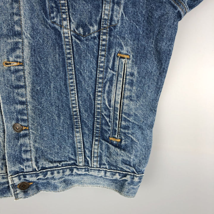 90'S Levi's 70507-0214 denim jacket, denim jacket, made in USA, men's size S, vintage cotton blue type Vintage Second Hand