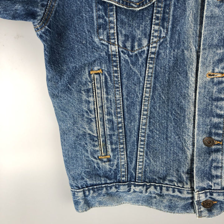 90'S Levi's 70507-0214 denim jacket, denim jacket, made in USA, men's size S, vintage cotton blue type Vintage Second Hand
