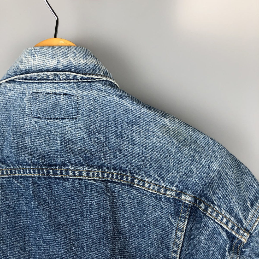 90'S Levi's 70507-0214 denim jacket, denim jacket, made in USA, men's size S, vintage cotton blue type Vintage Second Hand