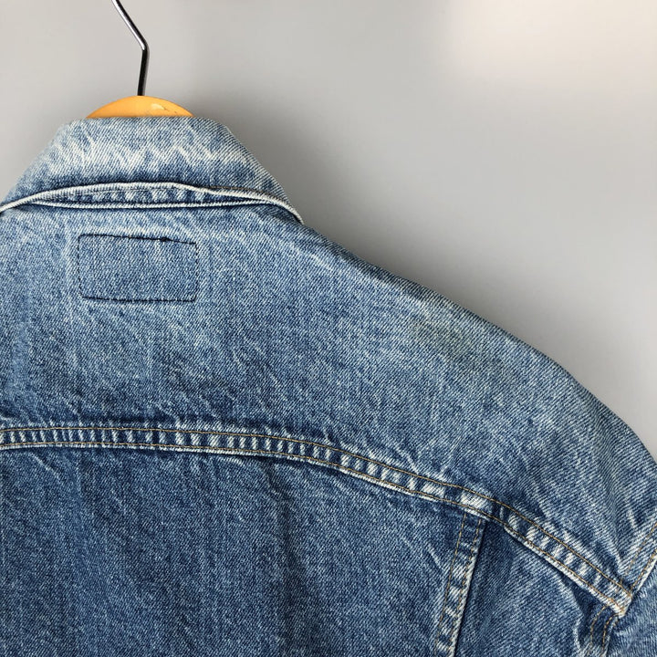 90'S Levi's 70507-0214 denim jacket, denim jacket, made in USA, men's size S, vintage cotton blue type Vintage Second Hand