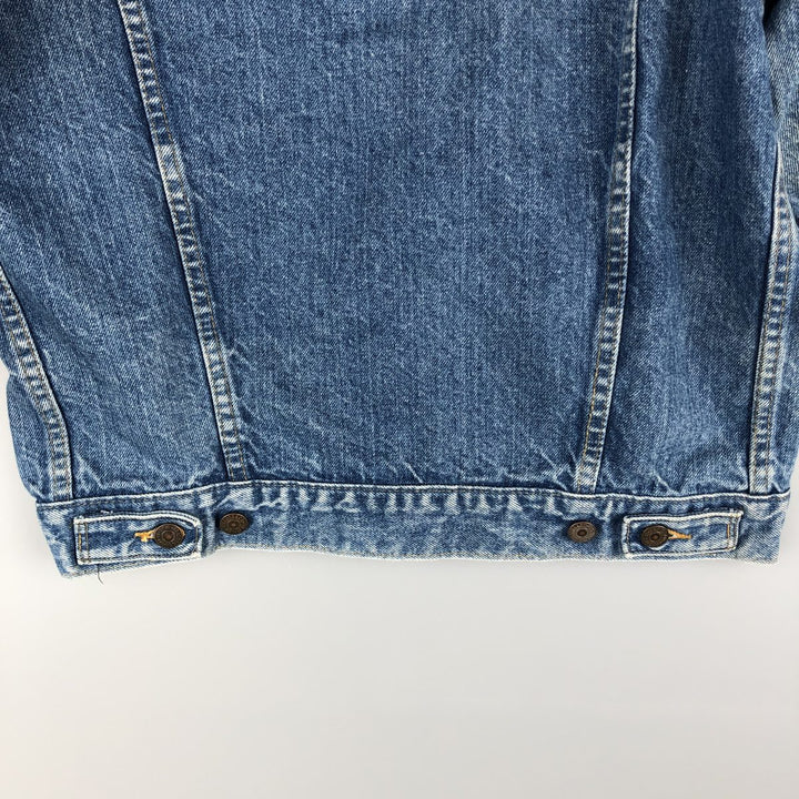 90'S Levi's 70507-0214 denim jacket, denim jacket, made in USA, men's size S, vintage cotton blue type Vintage Second Hand