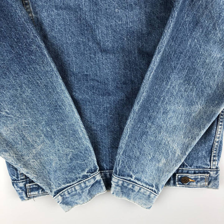 90'S Levi's 70507-0214 denim jacket, denim jacket, made in USA, men's size S, vintage cotton blue type Vintage Second Hand