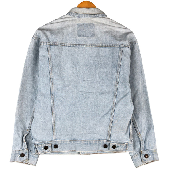 90'S Levi's 75432-0210 Denim Jacket, Men's Size L, Vintage cotton blue type Vintage Second Hand