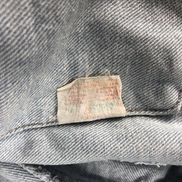 90'S Levi's 75432-0210 Denim Jacket, Men's Size L, Vintage cotton blue type Vintage Second Hand