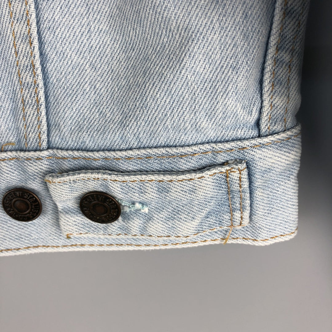 90'S Levi's 75432-0210 Denim Jacket, Men's Size L, Vintage cotton blue type Vintage Second Hand