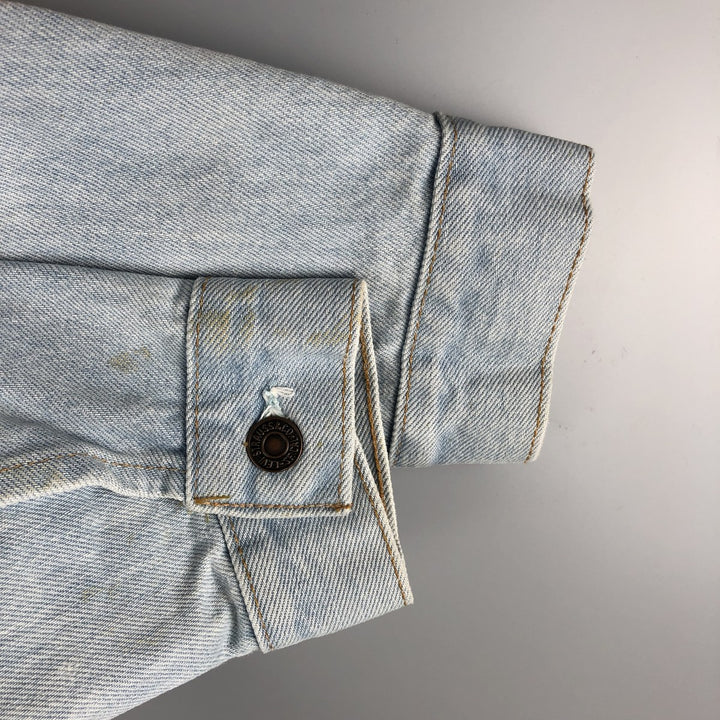 90'S Levi's 75432-0210 Denim Jacket, Men's Size L, Vintage cotton blue type Vintage Second Hand