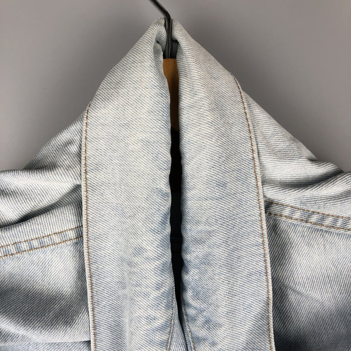 90'S Levi's 75432-0210 Denim Jacket, Men's Size L, Vintage cotton blue type Vintage Second Hand