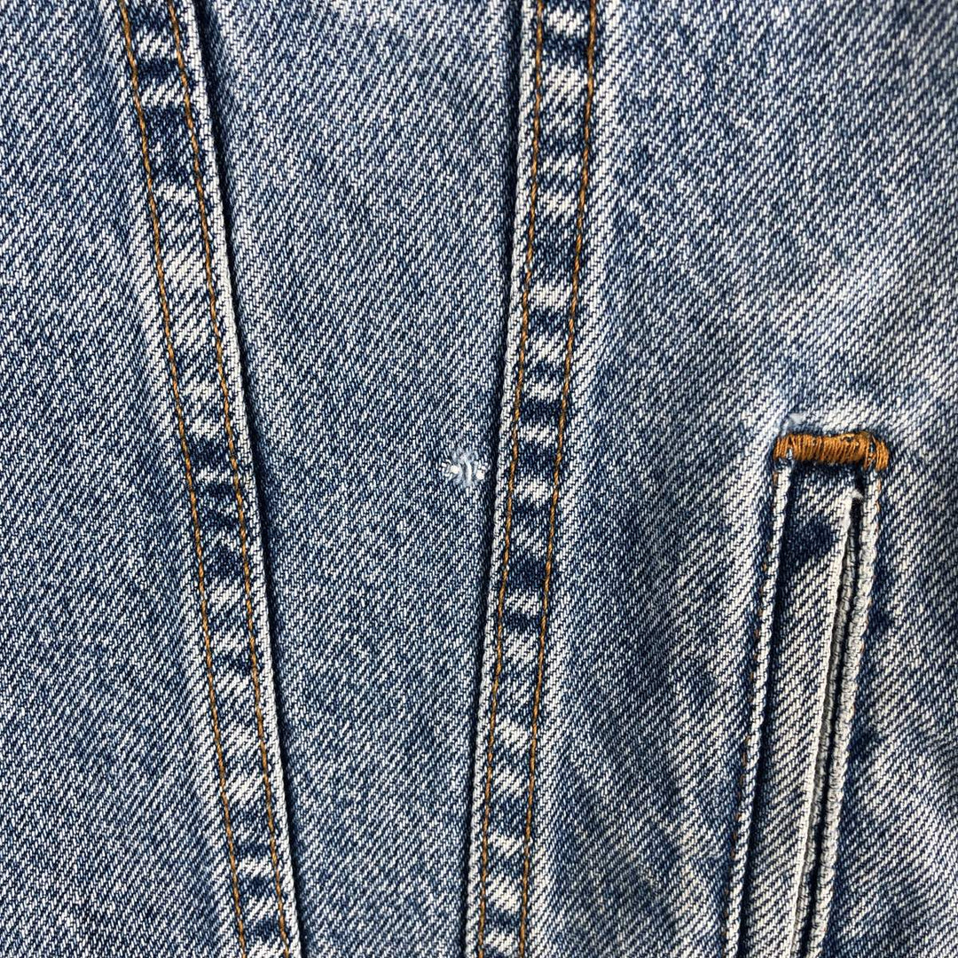 90'S Levi's denim jacket, denim jacket, men's size L, vintage cotton blue type Vintage Second Hand