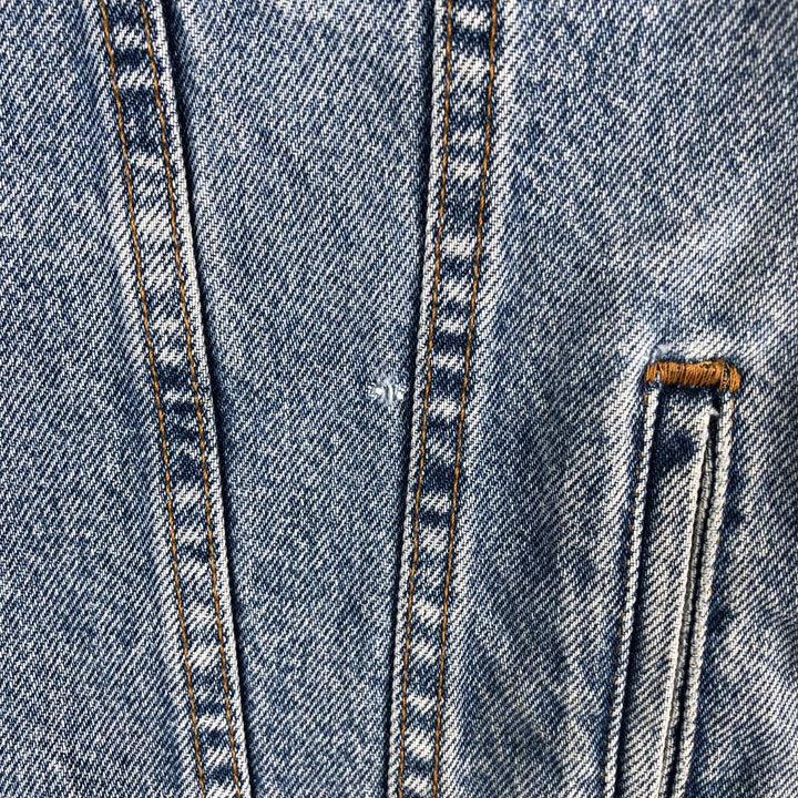 90'S Levi's denim jacket, denim jacket, men's size L, vintage cotton blue type Vintage Second Hand